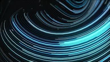 粒子光线背景视频（一组2个视频的预览图